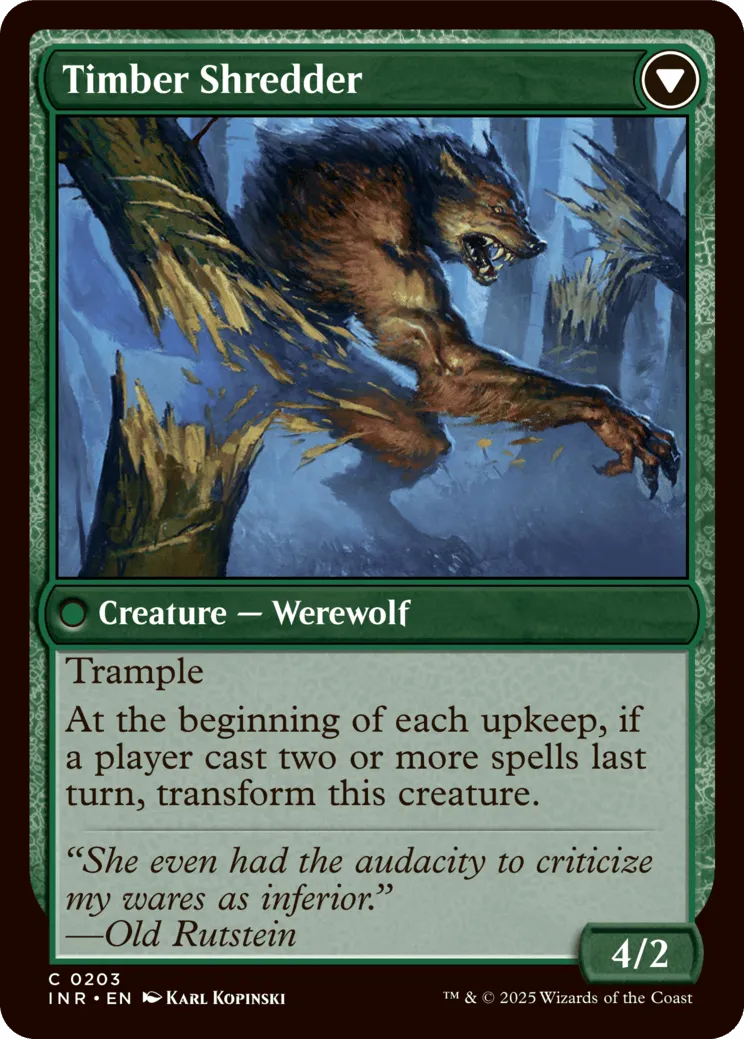 Timber Shredder