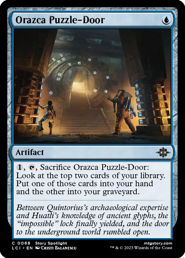 Orazca Puzzle-Door