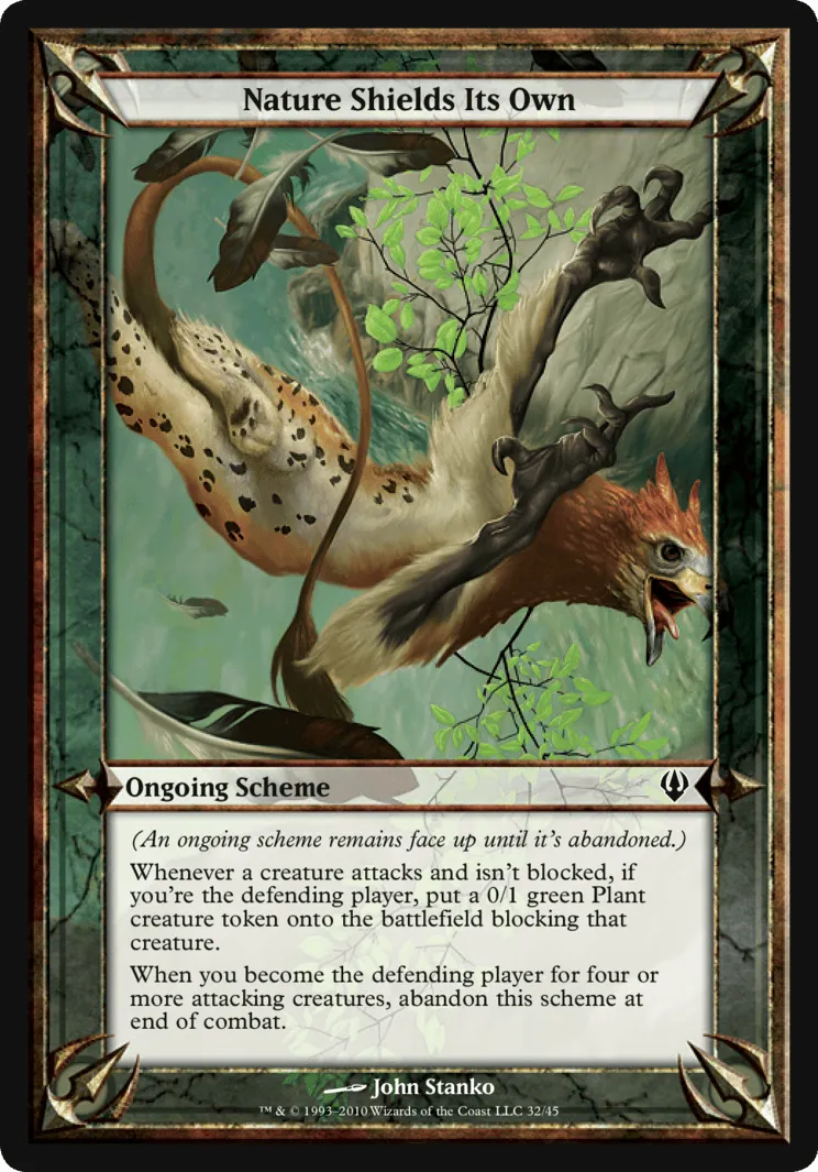 Nature Shields Its Own
