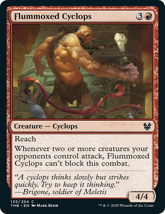 Flummoxed Cyclops