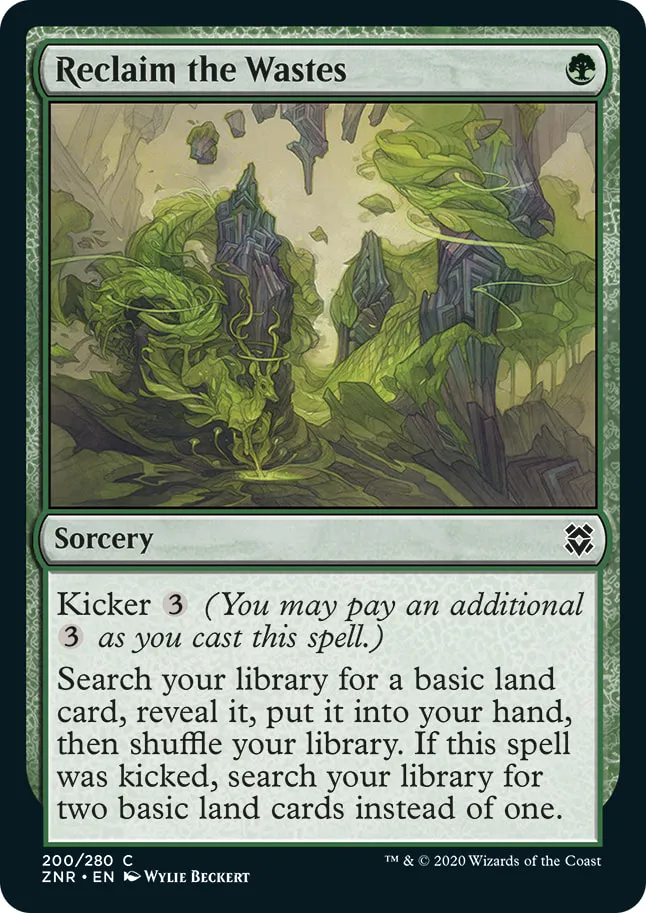 Reclaim the Wastes
