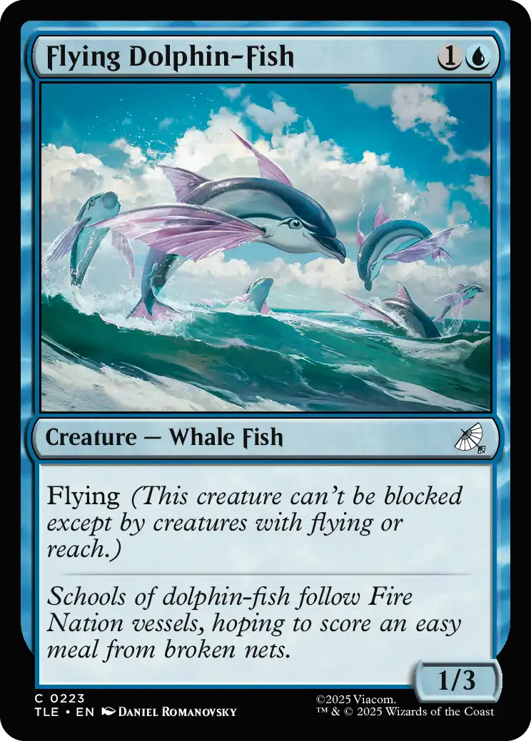 Flying Dolphin-Fish