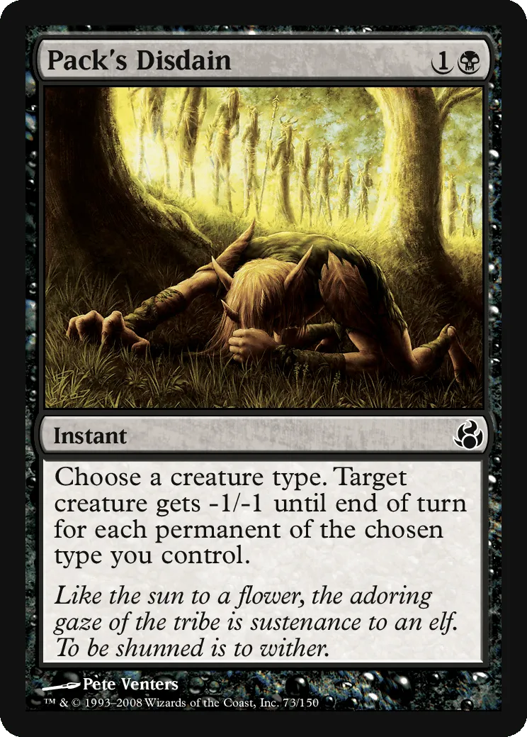 Pack's Disdain