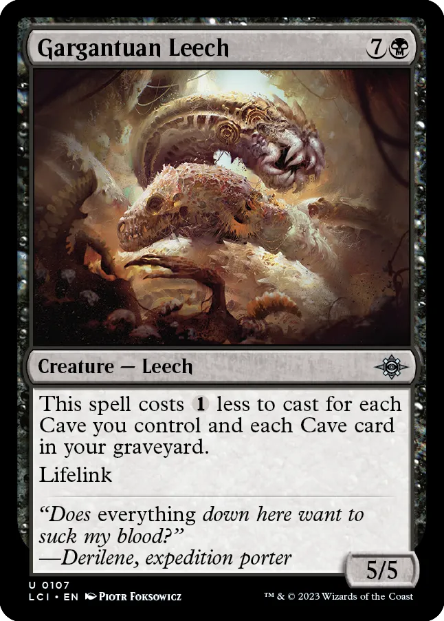 Gargantuan Leech