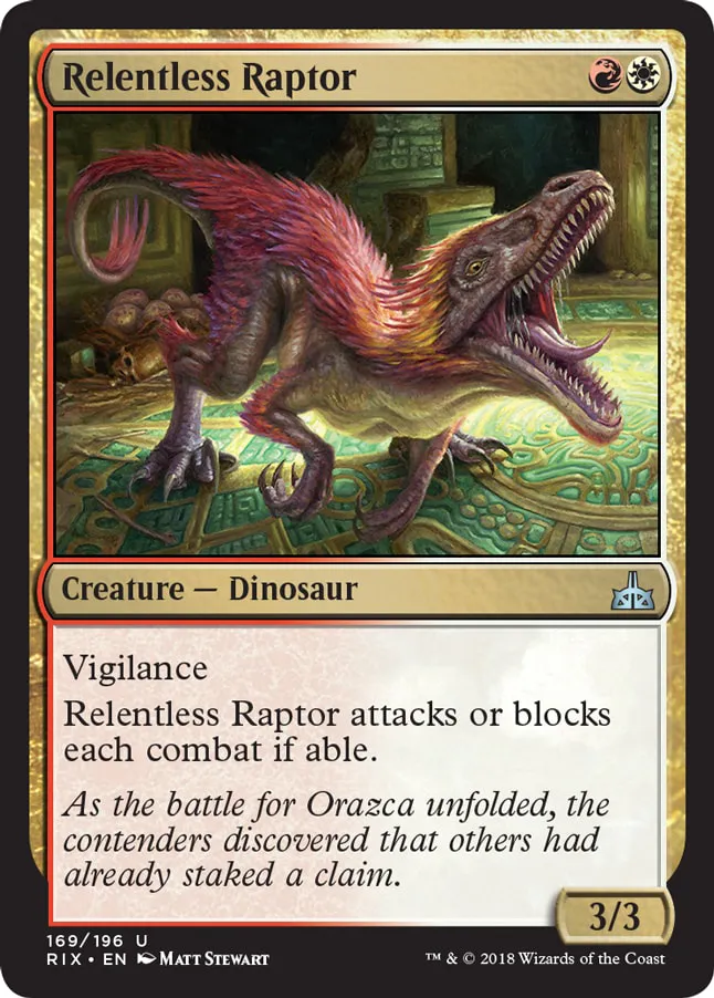 Relentless Raptor