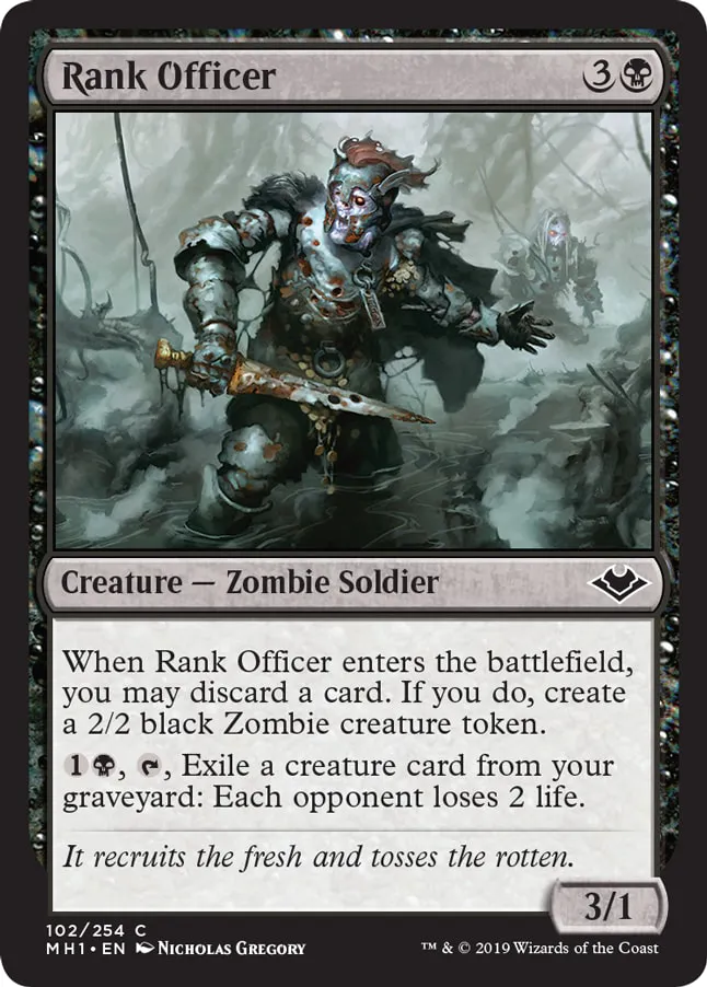 Rank Officer
