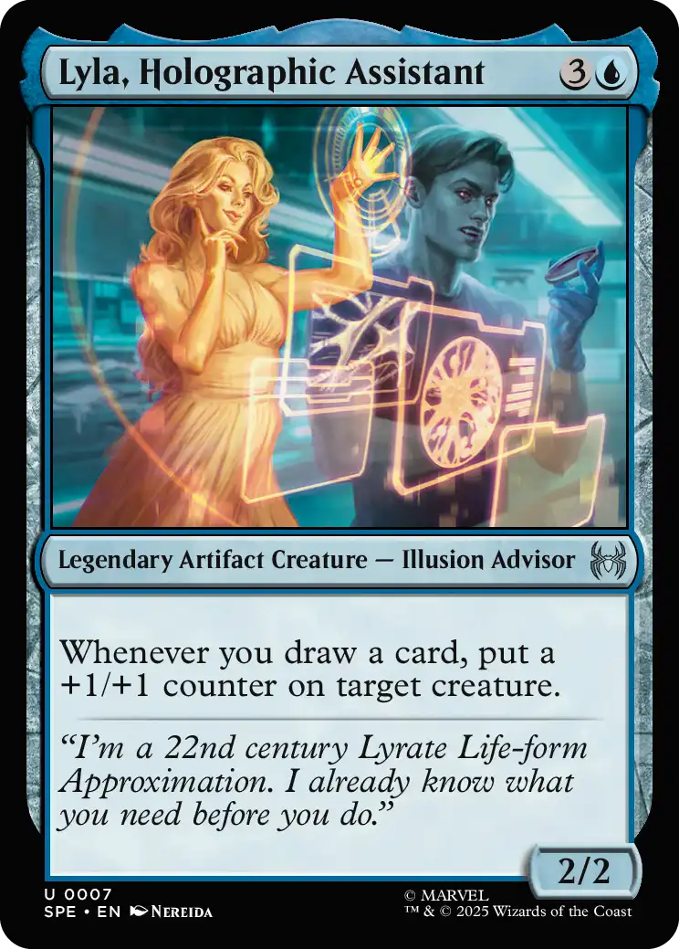 Lyla, Holographic Assistant