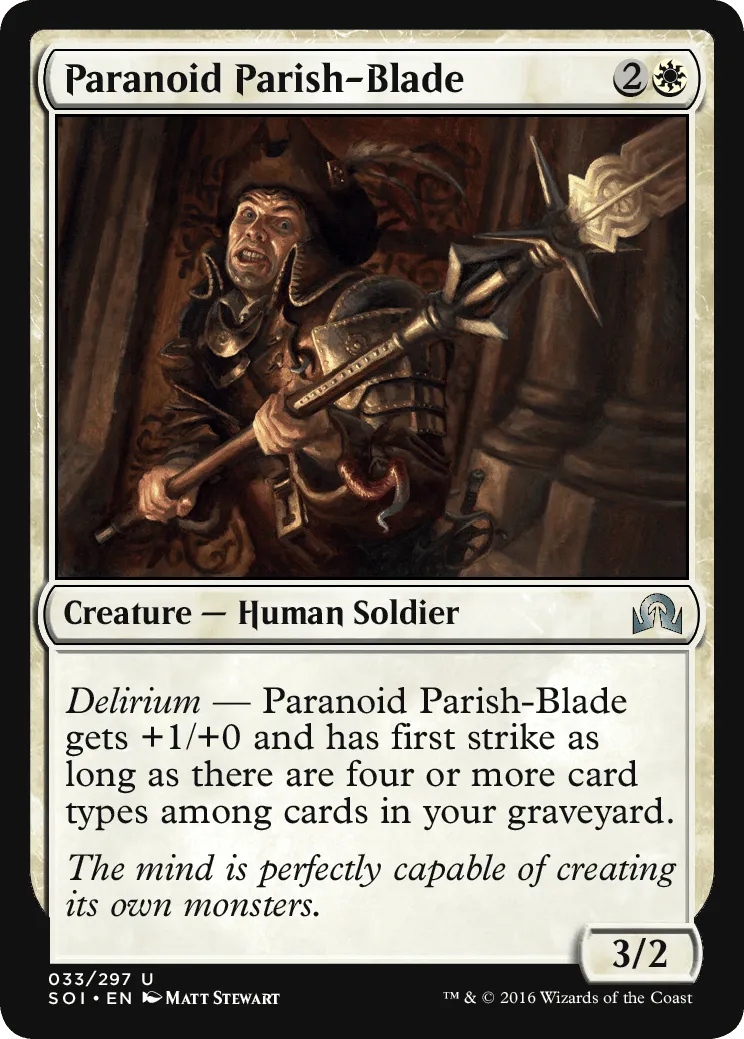 Paranoid Parish-Blade