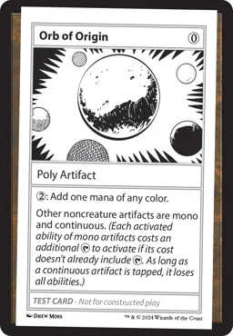 Orb of Origin (playtest)