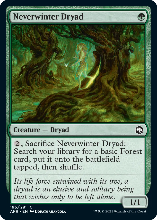 Neverwinter Dryad
