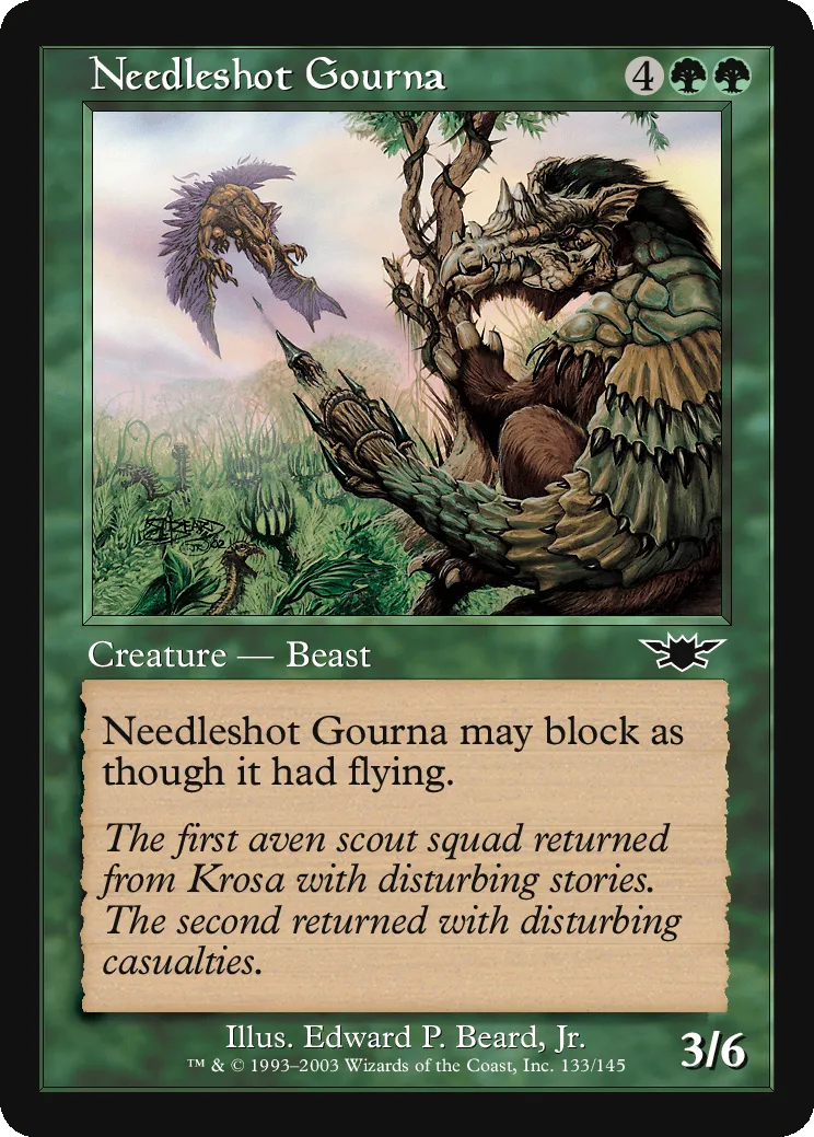 Needleshot Gourna