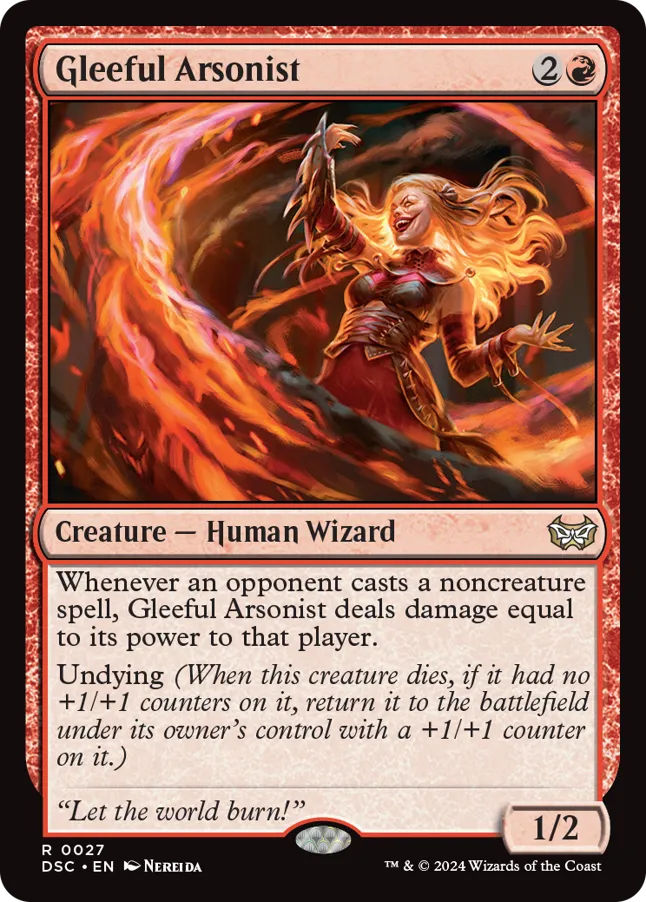 Gleeful Arsonist