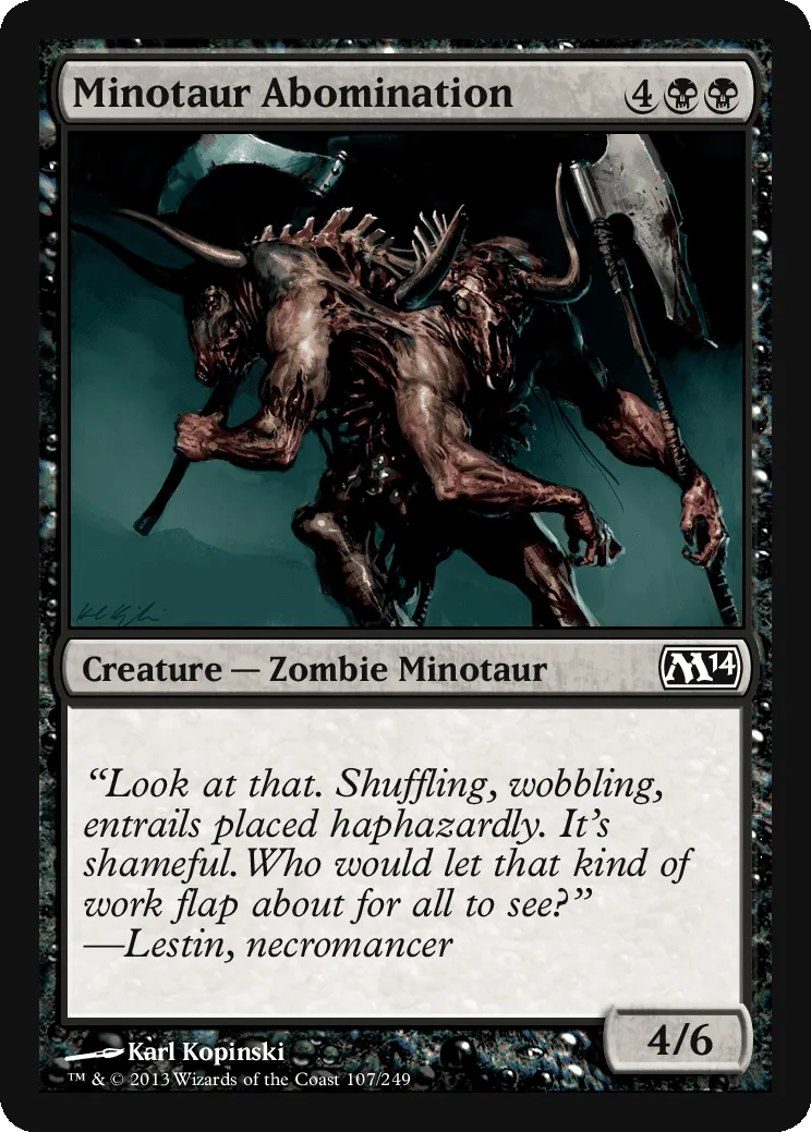Minotaur Abomination