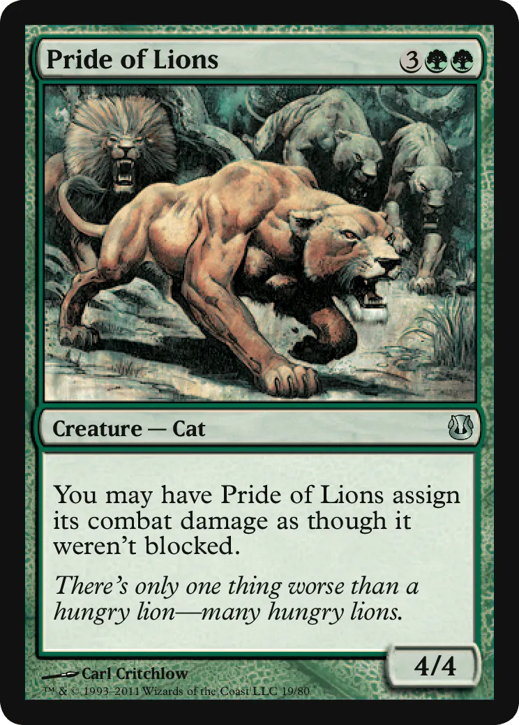 Pride of Lions