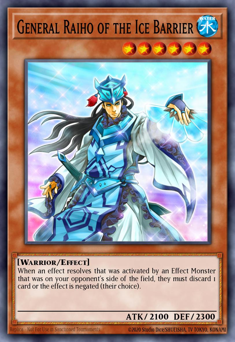 General Raiho of the Ice Barrier