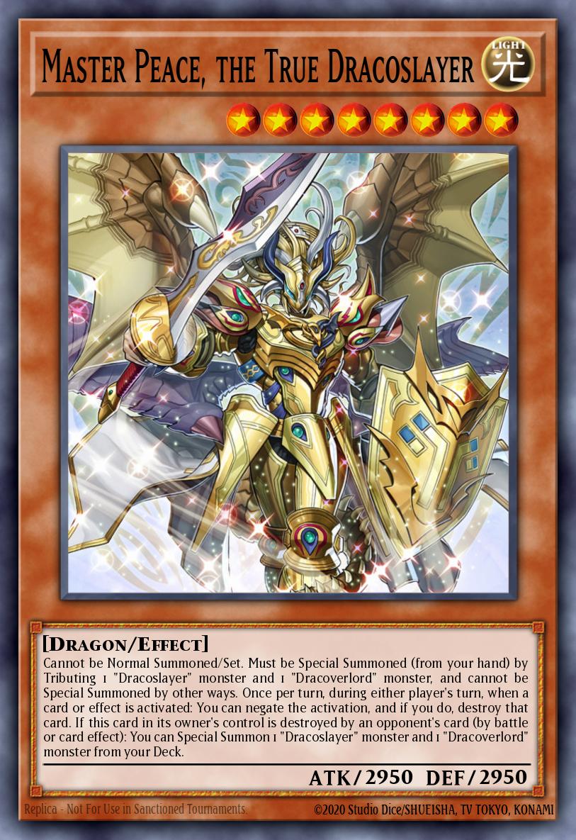 Master Peace, the True Dracoslayer