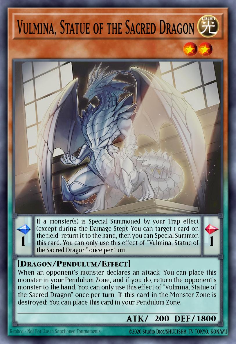 Vulmina, Statue of the Sacred Dragon