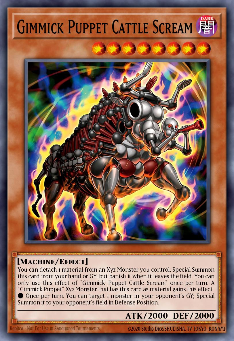 Gimmick Puppet Cattle Scream