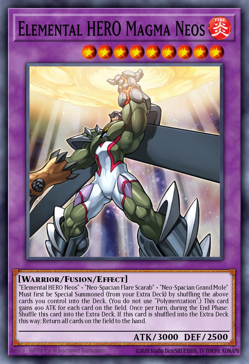 Elemental HERO Magma Neos