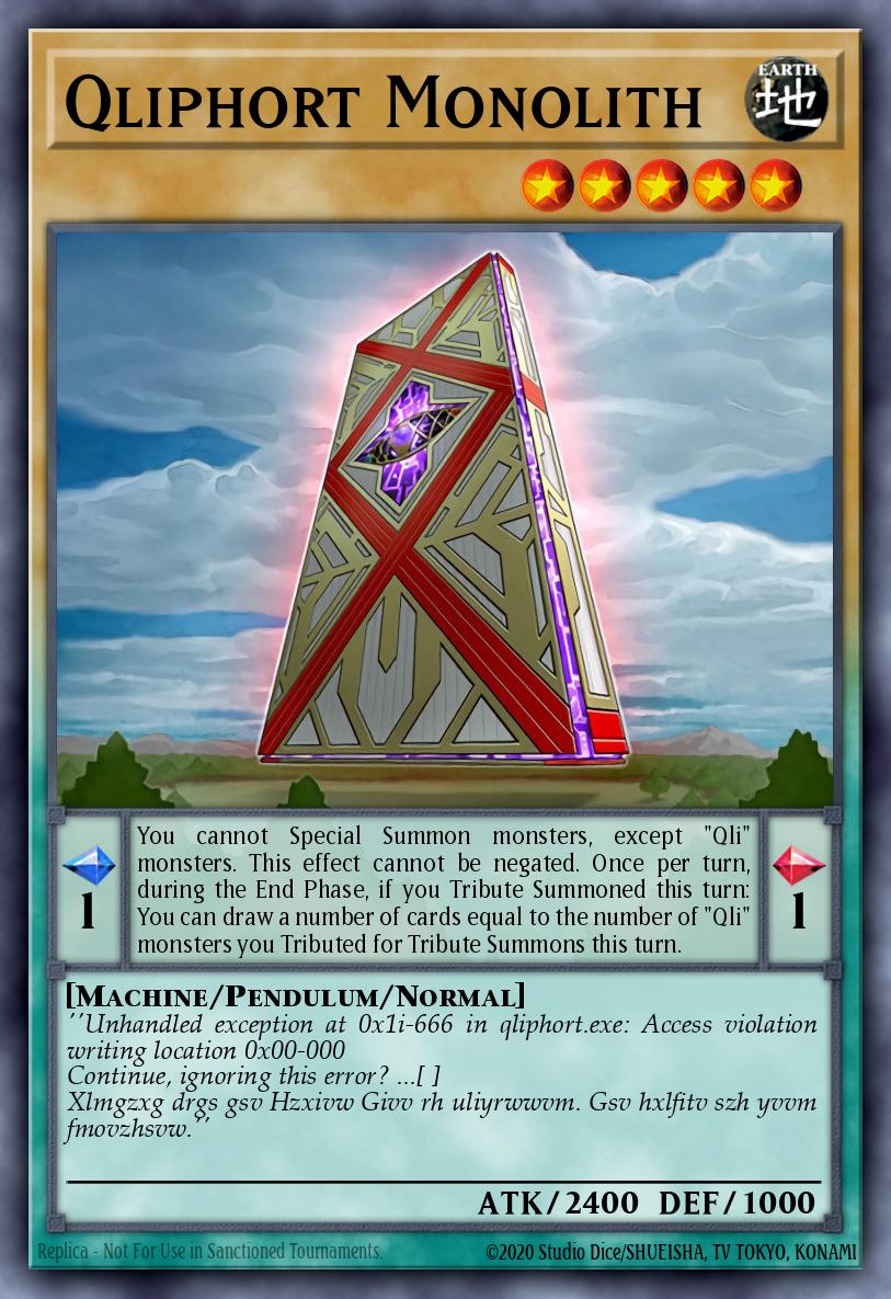 Qliphort Monolith