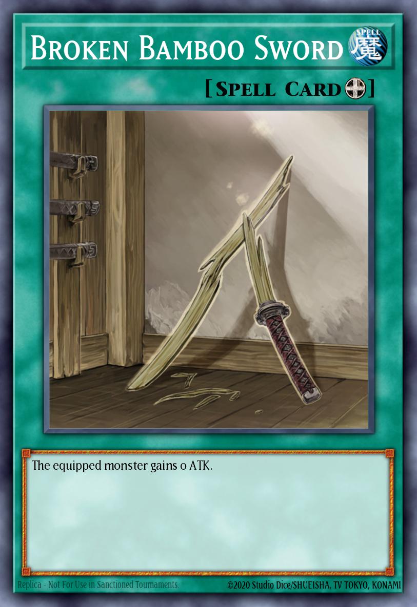 Broken Bamboo Sword